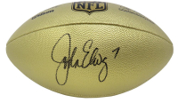 John Elway Signed "The Duke" NFL Gold Football (Schwartz) at PristineAuction.com