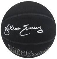 Julius Erving Signed NBA 75th Anniversary Logo Basketball (Schwartz) at PristineAuction.com