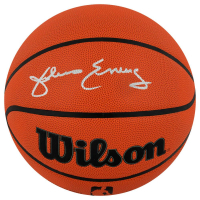 Julius Erving Signed NBA Basketball (Schwartz) at PristineAuction.com