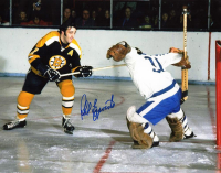 Phil Esposito Signed Bruins 11x14 Photo (Schwartz) at PristineAuction.com