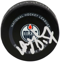 Wayne Gretzky Signed Oilers Official Game Hockey Puck (JSA) at PristineAuction.com