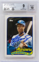 Ken Griffey Jr. Signed 1989 Topps Traded #41T (BGS 9 | Auto 10) at PristineAuction.com