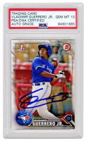 Vladimir Guerrero Jr. Signed 2016 Bowman Prospects #BP55 RC (PSA | Autograph Graded 10) at PristineAuction.com