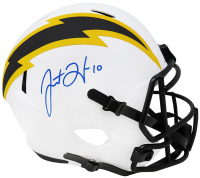 Justin Herbert Signed Chargers Full-Size Lunar Eclipse Alternate Speed Helmet (Beckett) at PristineAuction.com