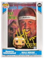 Hulk Hogan Signed #01 1985 "Sports Illustrated" Magazine Cover Funko Pop! WWE Cover Vinyl Figure (Schwartz) at PristineAuction.com