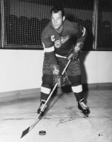 Gordie Howe Signed Red Wings 16x20 Photo (Beckett) at PristineAuction.com