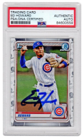 Ed Howard Signed 2020 Bowman Chrome Draft #BD98 (PSA) at PristineAuction.com