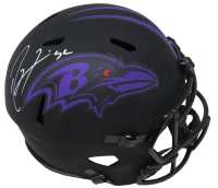 Ray Lewis Signed Ravens Full-Size Eclipse Alternate Speed Helmet (Schwartz) at PristineAuction.com