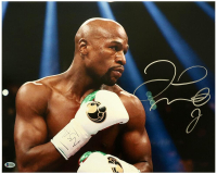 Floyd Mayweather Jr. Signed 16x20 Photo (Beckett) at PristineAuction.com