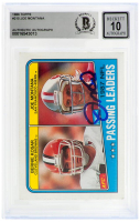 Joe Montana Signed 1988 Topps #215 (BGS | Autograph Graded 10) at PristineAuction.com