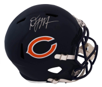 D. J. Moore Signed Bears Full-Size Speed Helmet (Schwartz) at PristineAuction.com