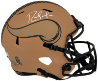 Randy Moss Signed Vikings Salute to Service Alternate Speed Full-Size Helmet (Beckett) at PristineAuction.com