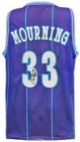 Alonzo Mourning Signed Jersey (Schwartz) at PristineAuction.com