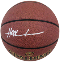 Hakeem Olajuwon Signed NBA Basketball (Schwartz) at PristineAuction.com