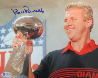 Bill Parcells Signed Giants 8x10 Photo (Beckett) at PristineAuction.com