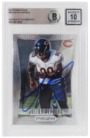 Julius Peppers Signed 2012 Panini Prizm #36 (BGS | Autograph Graded 10) at PristineAuction.com