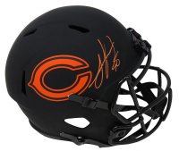 Julius Peppers Signed Bears Full-Size Eclipse Alternate Speed Helmet (Schwartz) at PristineAuction.com