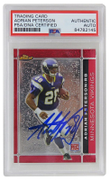 Adrian Peterson Signed 2007 Finest #112 (PSA) at PristineAuction.com