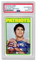 Jim Plunkett Signed 1972 Topps #65 RC (PSA) at PristineAuction.com