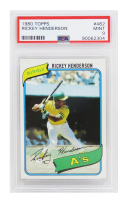 Rickey Henderson 1980 Topps #482 RC (PSA 9) at PristineAuction.com