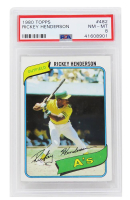 Rickey Henderson 1980 Topps #482 RC (PSA 8) at PristineAuction.com