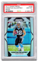 Christian McCaffrey 2017 Panini Prizm Prizm #249 RC (PSA 10) at PristineAuction.com