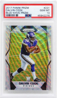 Dalvin Cook 2017 Panini Prizm Prizms Blue Wave #231 #67/149 RC (PSA 10) at PristineAuction.com