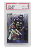 Randy Moss 1998 Finest with Coating #135 RC (PSA 10) at PristineAuction.com