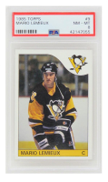 Mario Lemieux 1985-86 Topps #9 RC (PSA 8) at PristineAuction.com