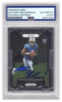 Anthony Richardson Signed 2023 Panini Prizm #343 (PSA) at PristineAuction.com