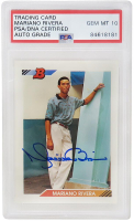 Mariano Rivera Signed 1992 Bowman #302 (PSA | Autograph Graded 10) at PristineAuction.com