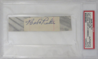 Babe Ruth Signed Cut (PSA) at PristineAuction.com