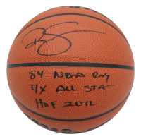 Ralph Sampson Signed NBA Basketball Inscribed "84 NBA ROY", "4x All Star" & "HOF 2012" (Schwartz) at PristineAuction.com