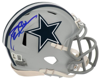 Deion Sanders Signed Cowboys Speed Mini Helmet (Beckett) at PristineAuction.com