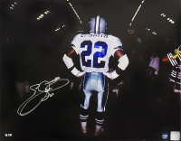 Emmitt Smith Signed Cowboys 16x20 Photo (Schwartz) at PristineAuction.com