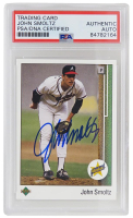 John Smoltz Signed 1989 Upper Deck #17 (PSA) at PristineAuction.com