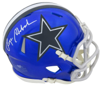 Roger Staubach Signed Cowboys Flash Alternate Speed Mini Helmet (Schwartz) at PristineAuction.com
