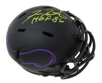 Fran Tarkenton Signed Vikings Eclipse Alternate Speed Mini Helmet Inscribed "HOF '86" (Schwartz) at PristineAuction.com
