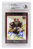 Joe Thomas Signed 2007 Bowman #217 RC (BGS) at PristineAuction.com