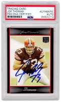 Joe Thomas Signed 2007 Bowman Football #217 (PSA) at PristineAuction.com