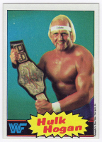 Hulk Hogan 1985 Topps / Blue Background #16 at PristineAuction.com