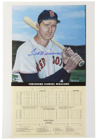 Ted Williams Signed Red Sox 12.5x19 Career Stats Photo (Beckett) at PristineAuction.com