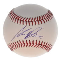 Chase Burns Signed OML Baseball (Beckett) at PristineAuction.com
