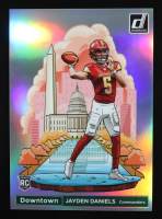 Jayden Daniels 2024 Donruss Downtown! Oversize #16 RC at PristineAuction.com