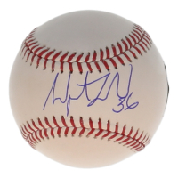Wyatt Langford Signed OML Baseball (Beckett) at PristineAuction.com