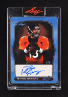 Peyton Manning 2023 Leaf Art of Sport Autographs Navy Spectrum Holofoil #BAPM2 #4/9 at PristineAuction.com