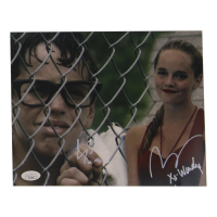 Chauncey Leopardi & Marley Shelton Signed "The Sandlot" 8x10 Photo Inscribed "Squints" & "XO - Wendy" (JSA) at PristineAuction.com