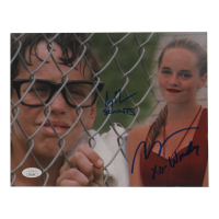 Chauncey Leopardi & Marley Shelton Signed "The Sandlot" 8x10 Photo Inscribed "Squints" & "XO - Wendy" (JSA) at PristineAuction.com
