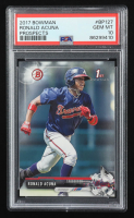 Ronald Acuna 2017 Bowman Prospects #BP127 RC (PSA 10) at PristineAuction.com
