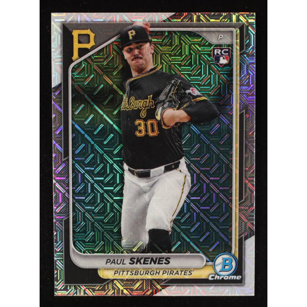 Paul Skenes 2024 Bowman Chrome Mega Box #31 RC at PristineAuction.com